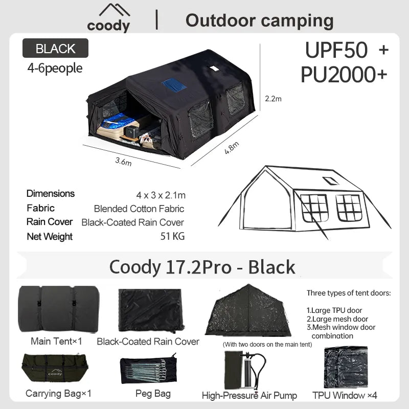 17.2 Inflatable Tent