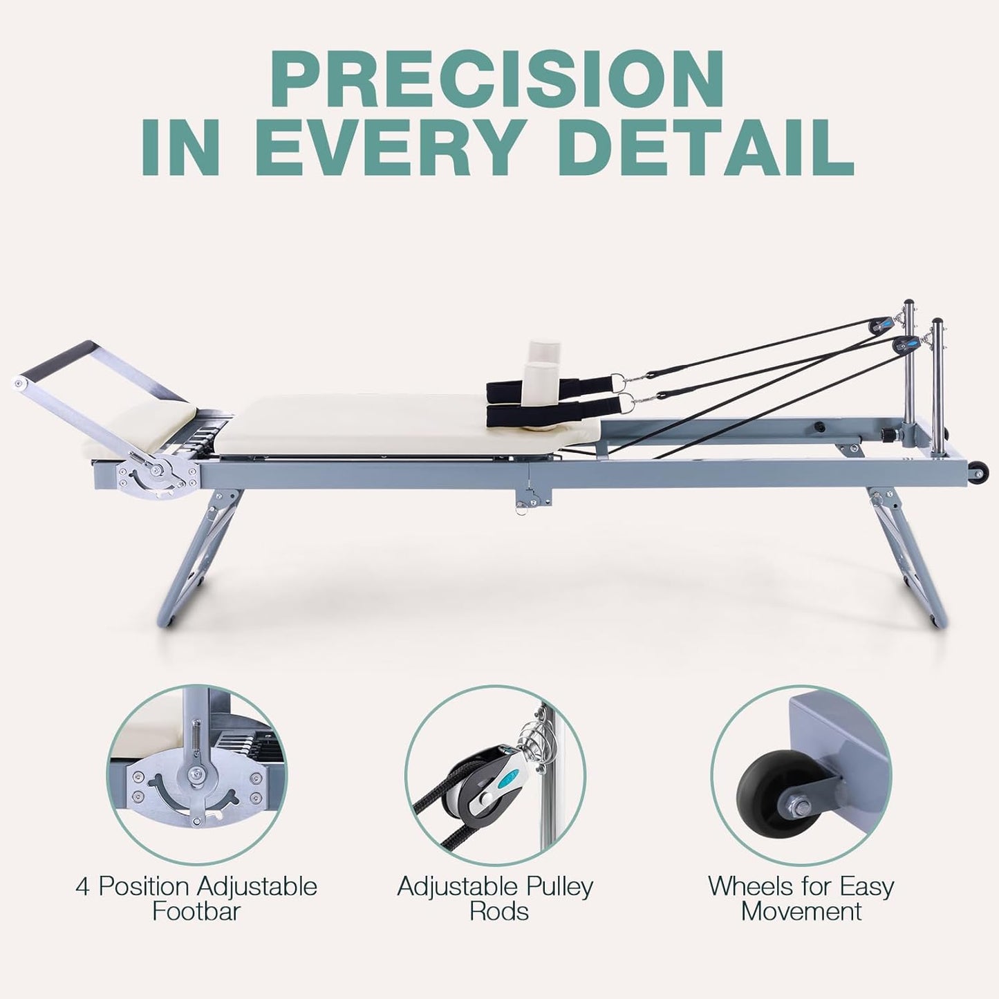 Foldable Pilates Reformer