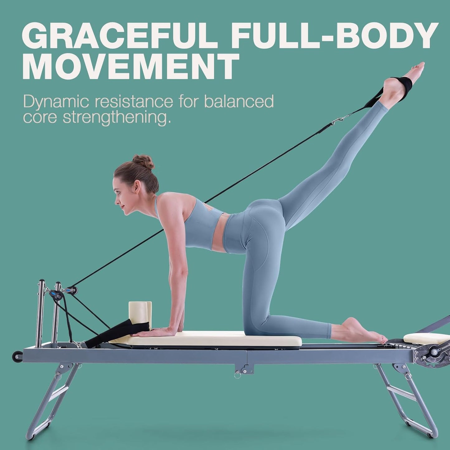 Foldable Pilates Reformer
