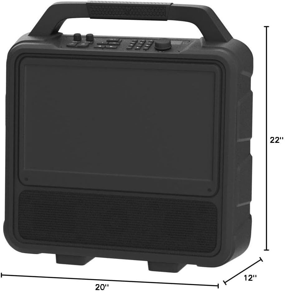 Portable Entertainment System, 40cm  1080p Display, 60W Audio