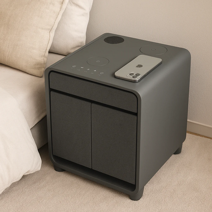 EVIS LuxeCube - Smart Air Purifying Table with Fridge